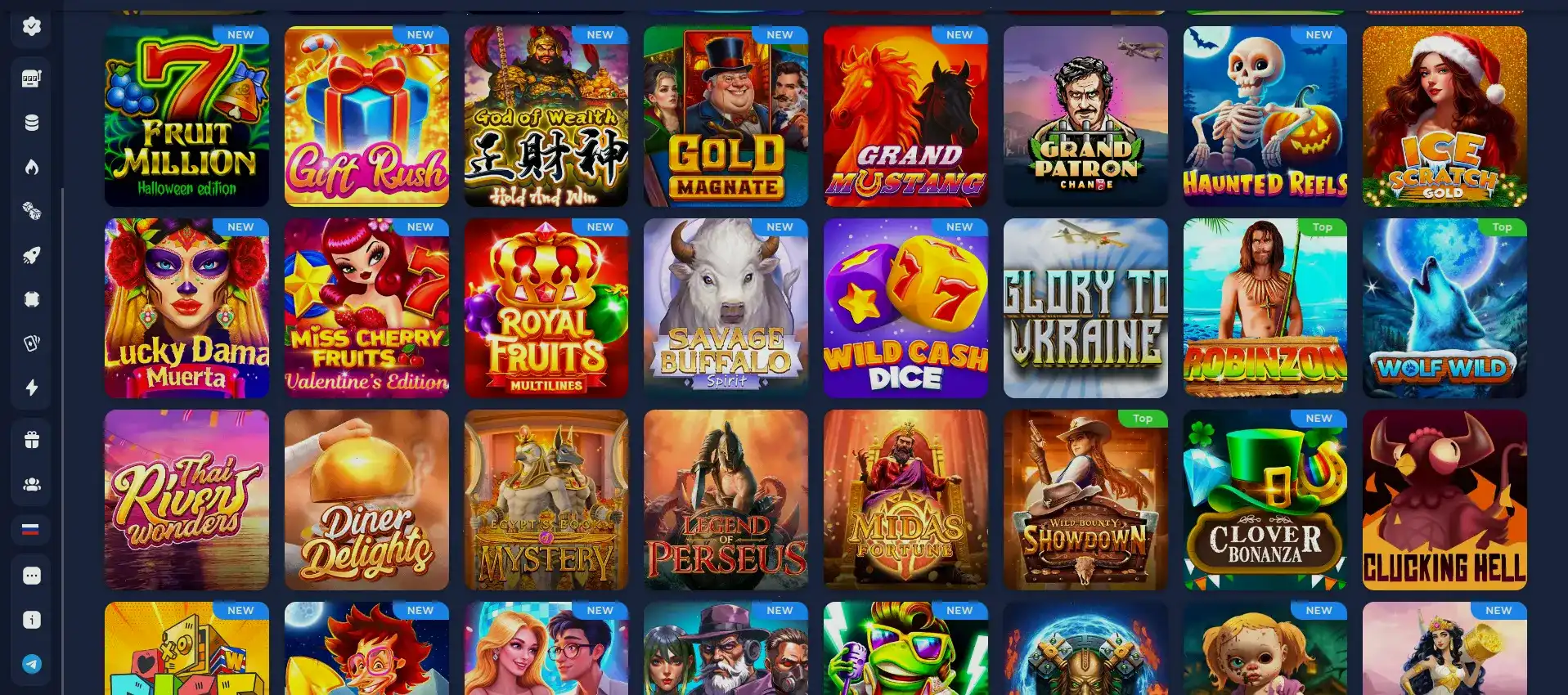 Джекпот слоты Gold casino